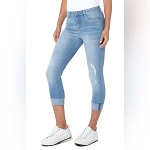 🌻 LIVERPOOL Charlie Crop Wide Rolled Cuff-Riverton color-Size 8/29